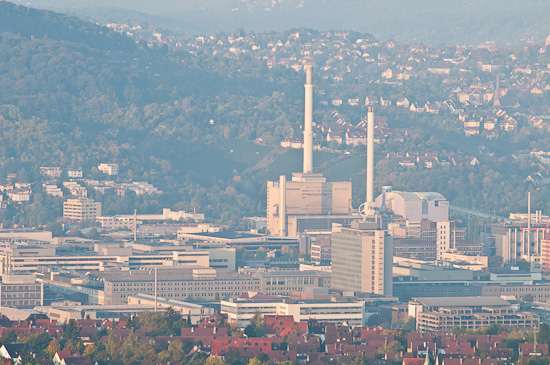 Heizkraftwerk in Altbach / Deizisau